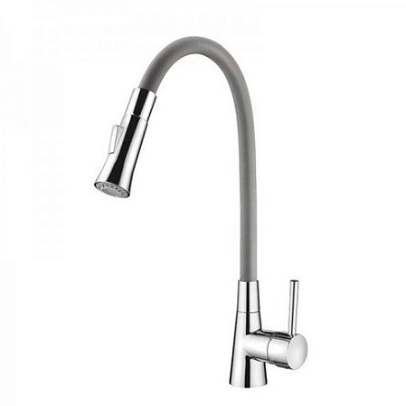 Monocomando Cozinha Flex Cinza 2257 G27 Lorenzetti