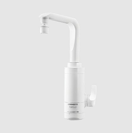 Torneira Eletrônica Parede 4600w 127v Essence Branca Lorenzetti