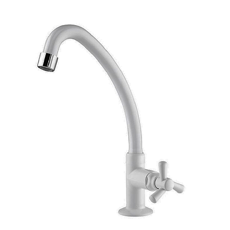 Torneira de Mesa para Cozinha Branca Pacific Viqua