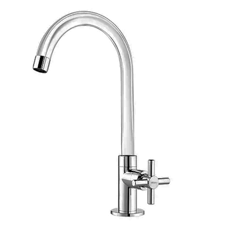 Torneira de Mesa para Cozinha Cristal/cromada Fienza Viqua