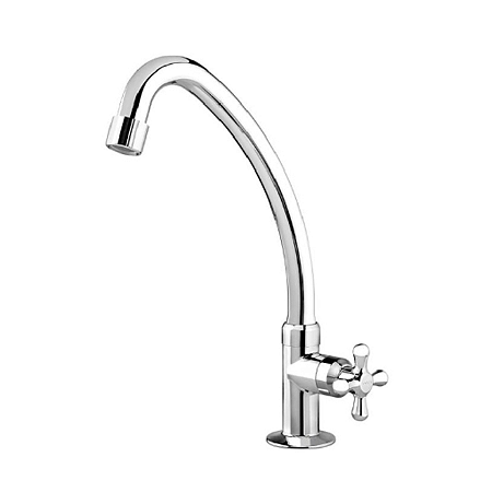 Torneira de Mesa para Cozinha Cromada Marujá Viqua