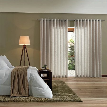 Cort Rust 3.00mx2.30m Linho/iris Az Bella Janela