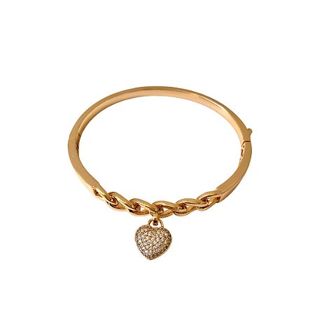 Bracelete Elos Coração