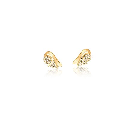 Piercing Fake com Zircônias Brancas