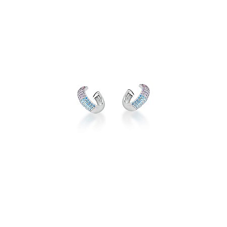 Piercing Fake Quatro Fileiras Colorido