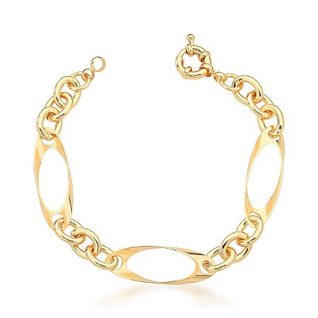 Pulseira Elos Ovais