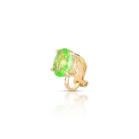 Piercing Fake de Pressão Green Light