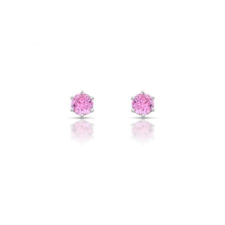 Brinco Ponto de Luz Mini Pink Light