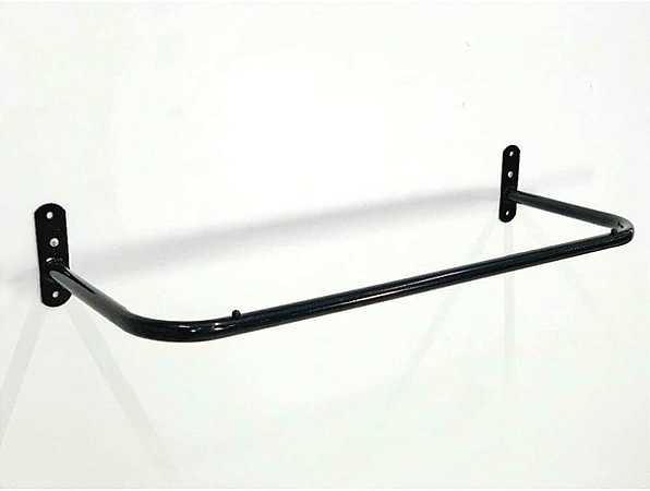 Arara de Parede 1,20m Preto