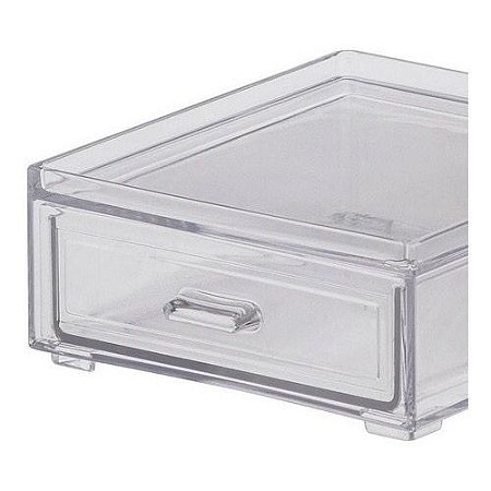 CAIXA ORGANIZADORA COM 1 GAVETA ELEGANCE