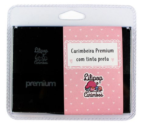 Carimbeira Premium Com Tinta Preta