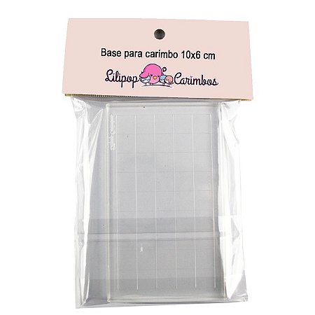 Base para Carimbos 10x6 cm com grade