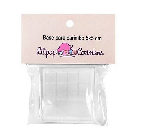 Base Para Carimbos 5x5 cm Com Grade