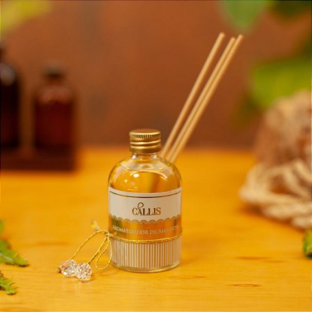 Aromatizador de Ambientes Varetas Capim Limão Cállis 60 ml