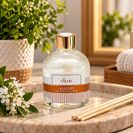 Aromatizador de Ambientes Allegro Cállis 350 ml - Varetas