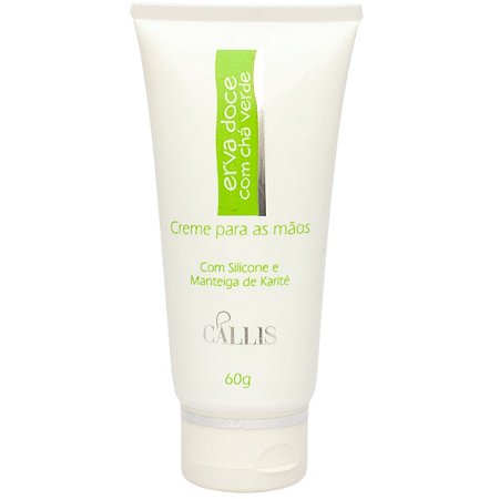 Creme Hidratante para Mãos Erva Doce com Chá Verde 60g