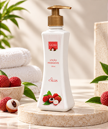 Loção Hidratante Lichia Cállis 250 ml