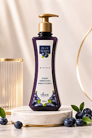 Loção Hidratante Blueberry Mirtilo Cállis 250 ml