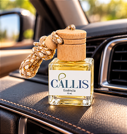 Aromatizador de Carro Mirtilo Cállis 10 ml - Tampa de Madeira