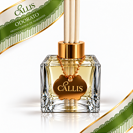 Aromatizador de Ambientes Varetas Odorato Cállis 50 ml - Luxo Com Pingente