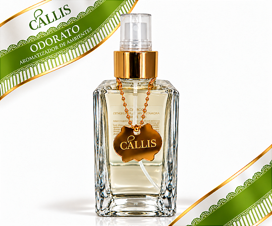 Aromatizador de Ambientes Spray Odorato Cállis 250 ml - Luxo Com Pingente