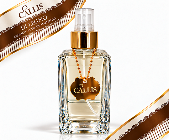 Aromatizador de Ambientes Spray Di Legno Cállis 250 ml - Luxo Com Pingente