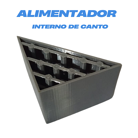 Alimentador interno triangular