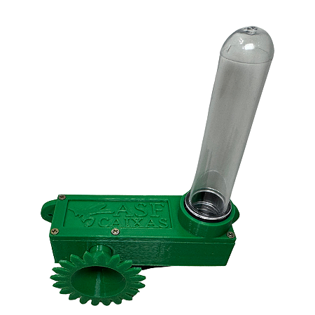Alimentador Externo com circuito, "labirinto", cor VERDE. (Alimentador ROSO) (kit COMPLETO)