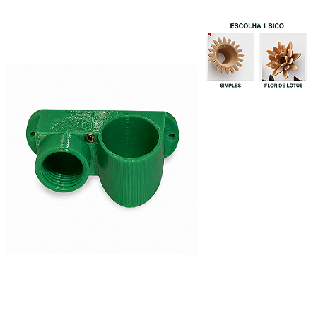 Alimentador Basic-R28 para Abelhas Sem Ferrão – Encaixe Rosqueável R28 – Com 1 Bico de Entrada