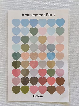 Adesivos coração (VAREJO)