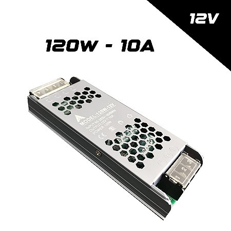 Fonte Chaveada Slim 12v - 10a 120w