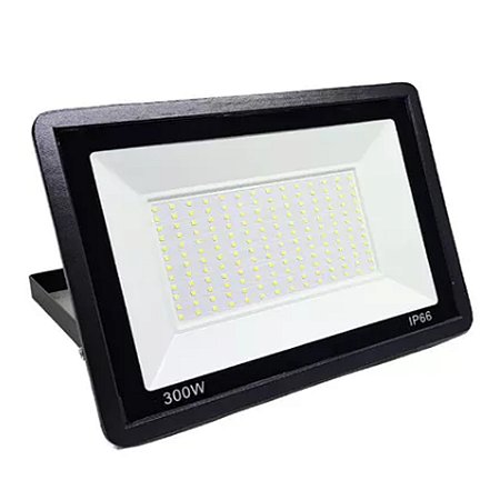 Refletor Led 300w Holofote Bivolt Prova Dágua Ip66