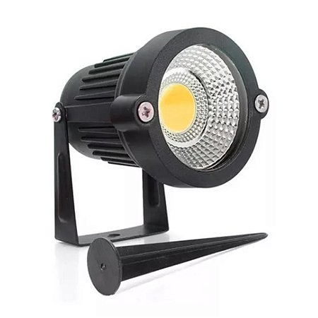 Espeto de Jardim Led 7w Branco Quente  IP65 Prova Dágua