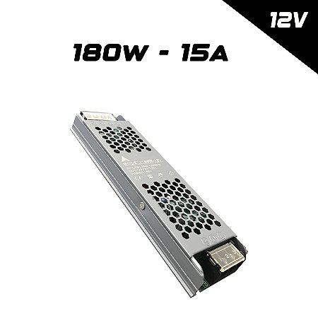 Fonte Chaveada Slim 12v - 15a 180w