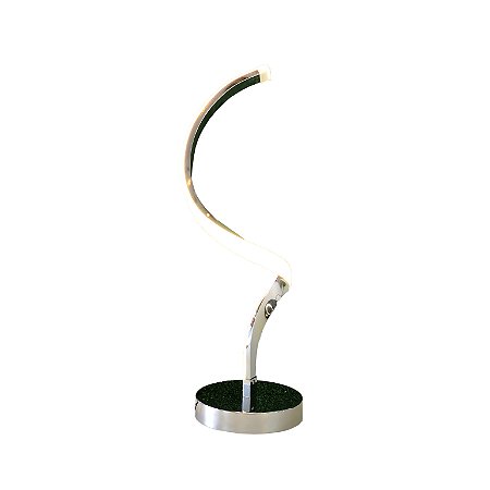 Luminária De Mesa Led Moderno Espiral  - 18w