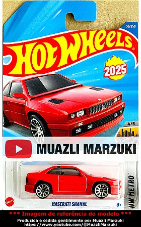Maserati Shamal - HYW21 | Linha Básica 2025 - Nº 058/250