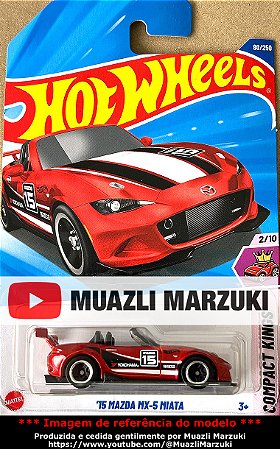 15 Mazda MX-5 Miata - JBB18 | Linha Básica 2025 - Nº 080/250
