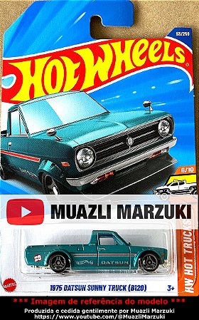 1975 Datsun Sunny Truck (B120) - HYX36 | Linha Básica 2025 - Nº 093/250