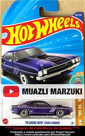 '70 Dodge Hemi Challenger - HYY96 | Linha Básica 2025 - Nº 164/250