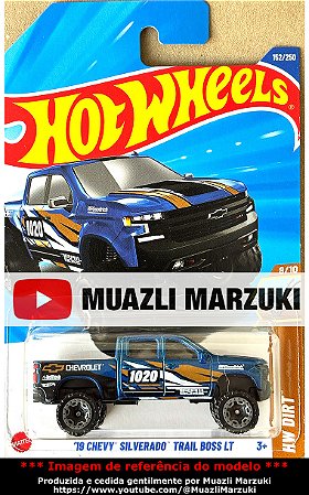 '19 Chevy Silverado Trail Boss LT - HYY97 | Linha Básica 2025 - Nº 152/250