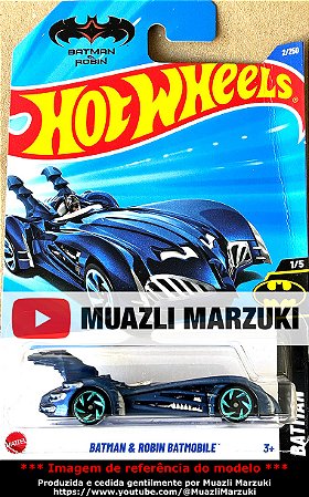 Batman and Robin Batmobile - HYX61 | Linha Básica 2025 - Nº 002/250