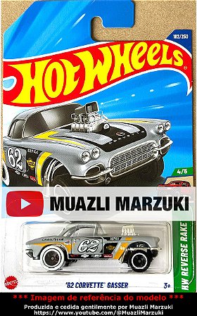 '62 Corvette Gasser - JBB08 | Linha Básica 2025 - Nº 182/250