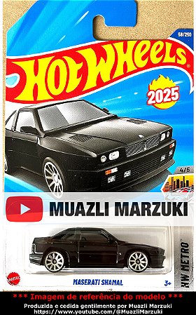 Maserati Shamal - HYX76 | Linha Básica 2025 - Nº 058/250