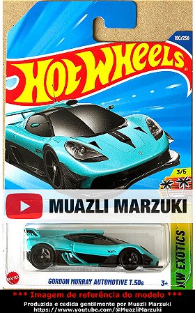 Gordon Murray Automotive T.50s - JBB14 | Linha Básica 2025 - Nº 190/250