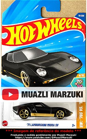 71 Lamborghini Miura SV - HYX73 | Linha Básica 2025 - Nº 078/250