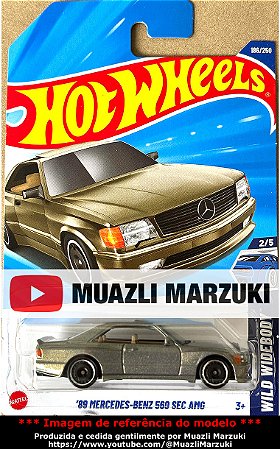 89 Mercedes-Benz 560 SEC AMG - JBB11 | Linha Básica 2025 - Nº 186/250