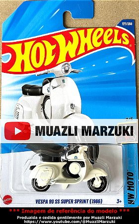 Vespa 90 SS Super Sprint (1966) - JBB07 | Linha Básica 2025 - Nº 177/250