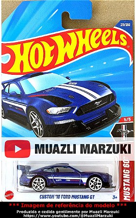 Custom '18 Ford Mustang GT - HYY94 | Linha Básica 2025 - Nº 211/250