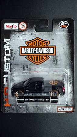 2004 Chevrolet Silverado SS - Harley-Davidson | 1:64 | H-D Custom | Maisto