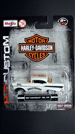 1957 Chevrolet Bel Air - Harley-Davidson | 1:64 | H-D Custom | Maisto
